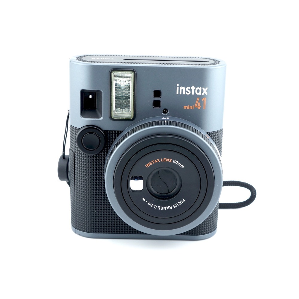 Fujifilm Instax Mini 41 Instant Camera 2025 Charcoal Gray Tested Working